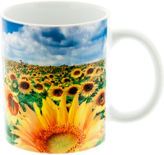 Керамическая кружка 3Dollara Подсолнухи. MUG0094