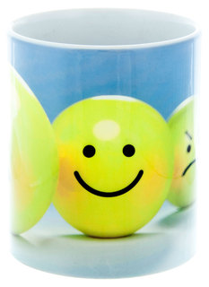 Керамическая кружка 3Dollara Смайлик Эмодзи. MUG0216