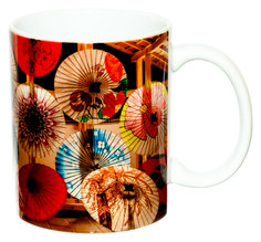 Керамическая кружка 3Dollara Японские зонтики. MUG0258