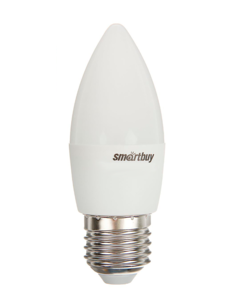 Лампа светодиодная Свеча Smartbuy 9,5W Е27 4000K