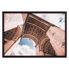Постер в рамке Триумфальная Арка 50 х 70 см Дом Корлеоне