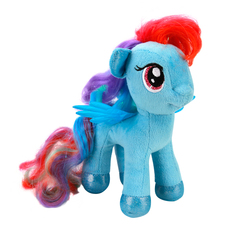 Мягкая игрушка Мульти-Пульти Пони радуга (my little pony) озвученная 18 см