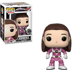Фигурка Funko POP! Vinyl: "Могучие рейнджеры" Розовый рейнджер Кимбрели без шлема, 32807