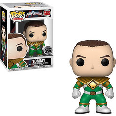 Фигурка Funko POP! Vinyl: "Могучие рейнджеры" Зелёный рейнджер Томми без шлема, 32805