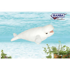 Мягкая игрушка Hansa "Кит белуха", 25 см