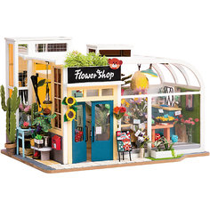 Румбокс Wow Idea "Тэдди Домик" Цветочный магазин Diy House