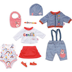 Одежда для куклы Zapf Creation Baby Born Супер набор, делюкс