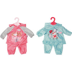 Одежда для куклы Zapf Creation Baby Annabell Костюмчик, голубой