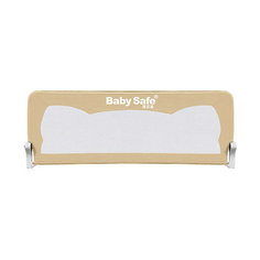 Барьер для кроватки Baby Safe Ушки, 120х66 см, бежевый