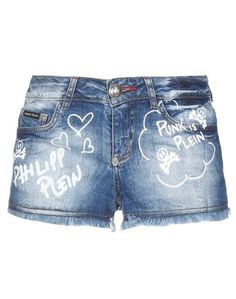 Джинсовые шорты Philipp Plein