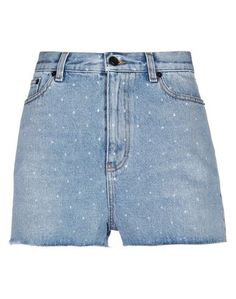 Джинсовые шорты Saint Laurent