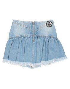 Джинсовая юбка Philipp Plein