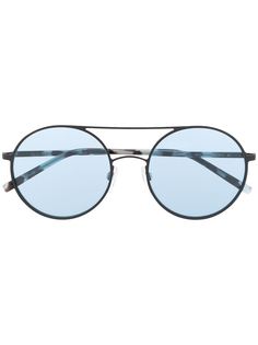 DKNY солнцезащитные очки-авиаторы с затемненными линзами