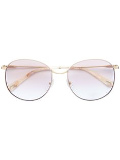 Chloé Eyewear круглые очки в оправе "кошачий глаз"