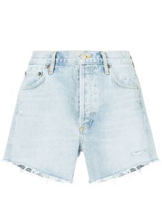 AGOLDE Micah fitted denim shorts