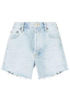 AGOLDE Micah fitted denim shorts