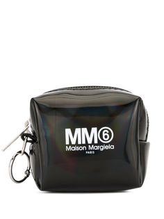 Mm6 Maison Margiela клатч на молнии с логотипом