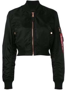 Alpha Industries укороченная куртка бомбер