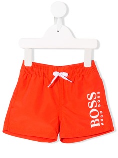 Boss Kids плавательные шорты с логотипом