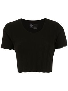 Osklen ribbed cropped top