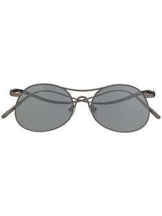Linda Farrow солнцезащитные очки-авиаторы с затемненными линзами