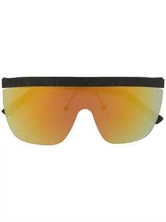 Linda Farrow солнцезащитные очки-авиаторы с эффектом градиента