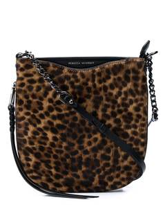 Rebecca Minkoff сумка на плечо с леопардовым принтом