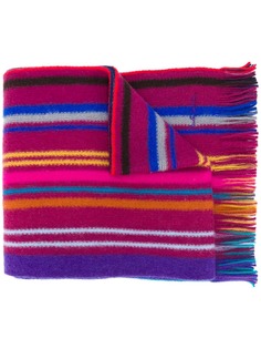 Paul Smith трикотажный шарф в полоску