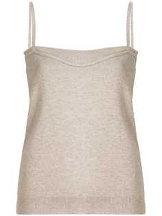 Christopher Esber трикотажный топ на бретелях