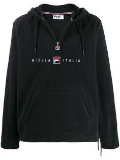 Fila logo embroidered hoodie