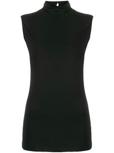 Styland топ без рукавов с высоким воротником