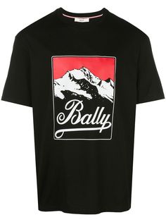 Bally футболка с логотипом