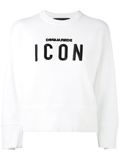Dsquared2 толстовка с вышивкой ICON