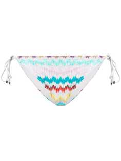 Missoni Mare плавки бикини в полоску с завязками