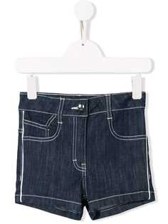 Karl Lagerfeld Kids джинсовые шорты с высокой талией