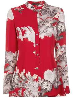 Natori блузка с цветочным принтом