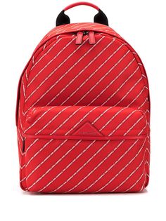 Karl Lagerfeld рюкзак с полосками с логотипами