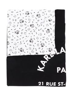 Karl Lagerfeld Kids двустороннее одеяло