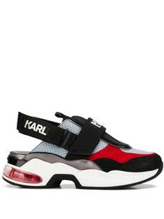 Karl Lagerfeld кроссовки с ремешком на щиколотке