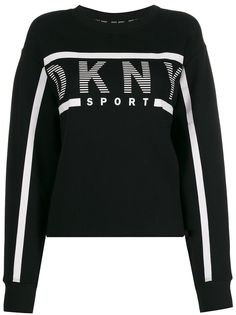 DKNY толстовка с круглым вырезом и логотипом