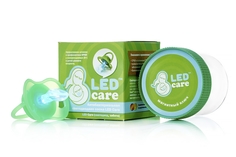 Соска LED Care антибактериальная светодиодная