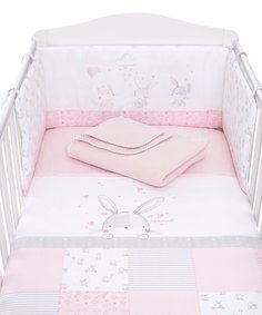 Набор для кроватки "С первых дней", розовый Mothercare