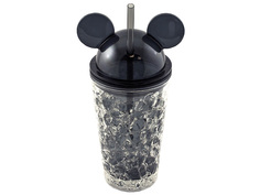Термокружка Эврика Ледяной стакан Мики 450ml Black 99013