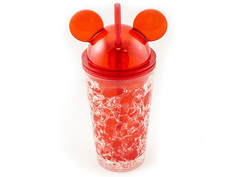 Термокружка Эврика Ледяной стакан Мики 450ml Red 99014