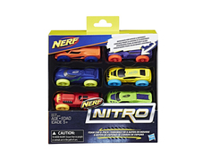 Игрушка Hasbro Nerf Nitro Машинки 6 шт C3171