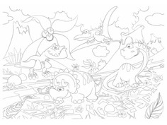 Раскраска офсетная Фолиант РСМ-3 Foliant