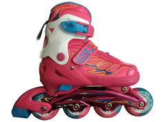 Коньки Swan TE-281 р.L 38-41 White-Pink