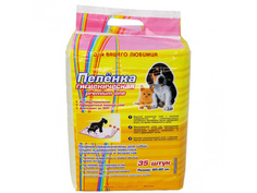 Пеленки ZooOne 60x60cm 35шт 6060-35Z