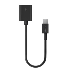 Аксессуар Deppa OTG USB-microUSB 0.15m Dep-72110