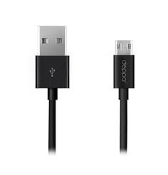 Аксессуар Deppa USB - microUSB 1.2m Black DEP-72211